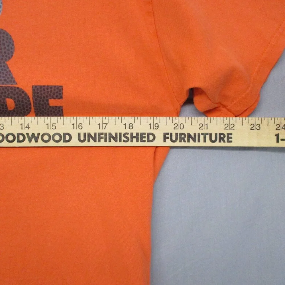 Champion Graphic Print T-Shirt Orange Men Size | M - Picture 5 of 10